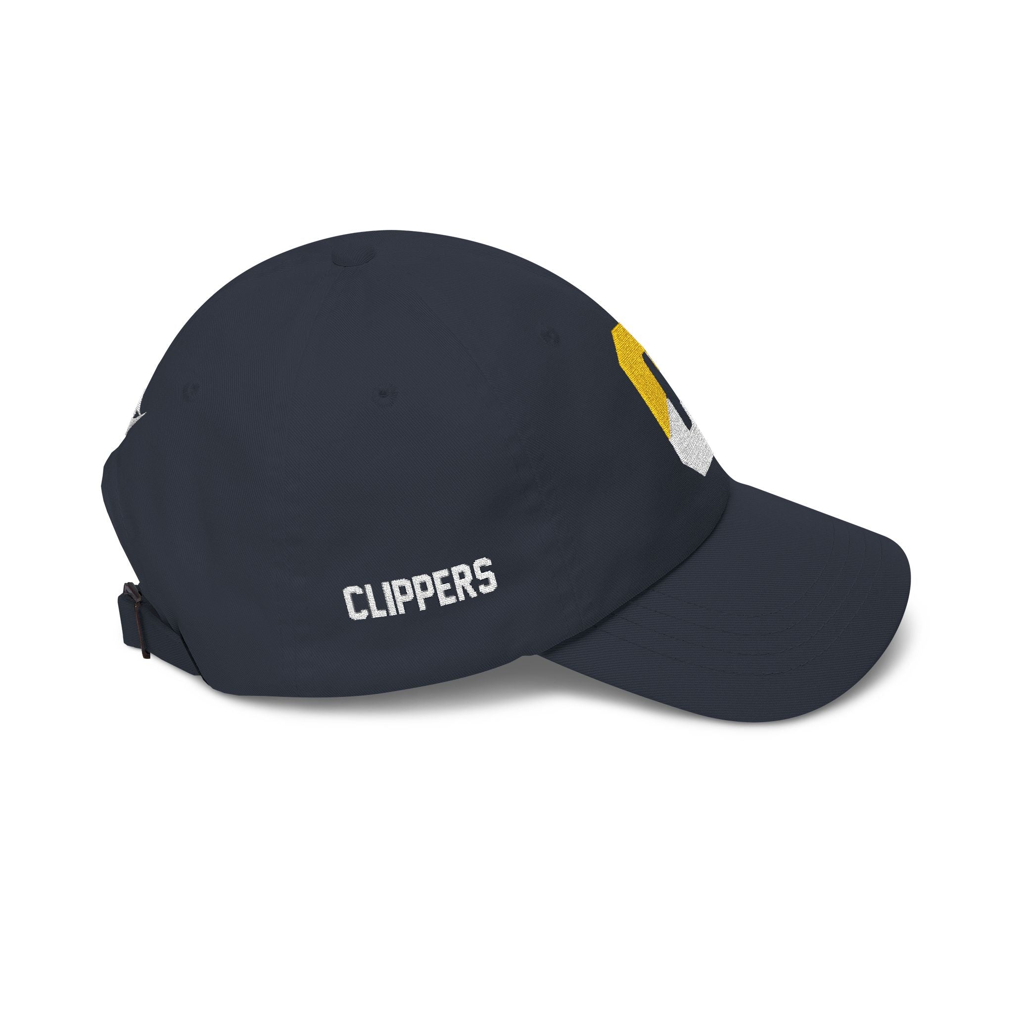 Clippers Big 'C' Embroidered  Dad Cap — Navy